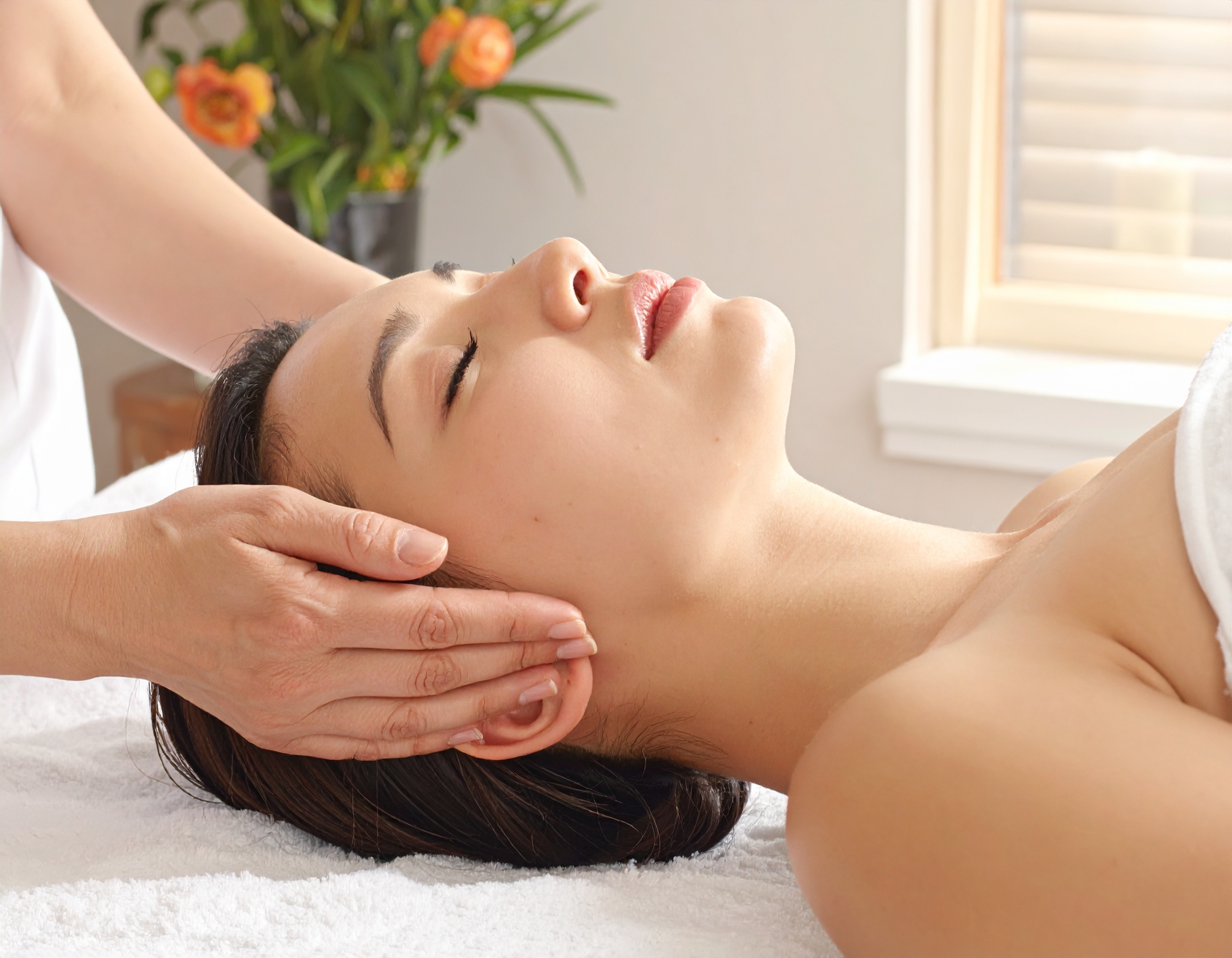 BINDWEEFSEL GEZICHTMASSAGE